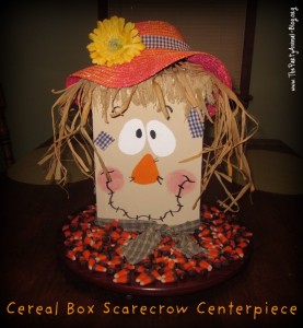 Scarecrow from Cereal Box