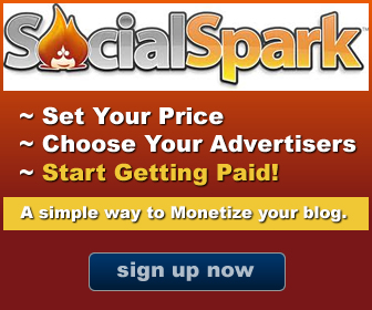 Monetize your blog with Social Spark