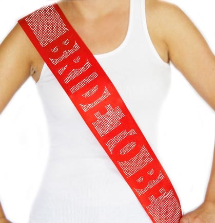 Bride To Be Sash