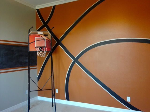 Trigg's Basketball wall