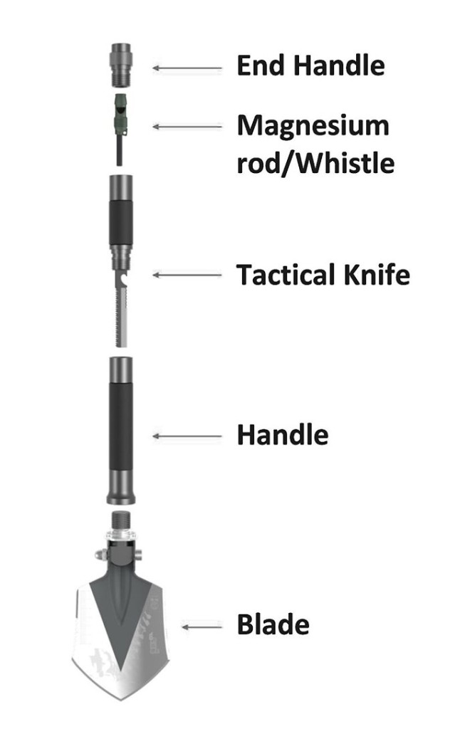 survival shovel