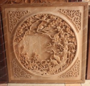 CNC machine carving