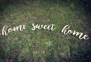 home sweet home cutout freckle barn