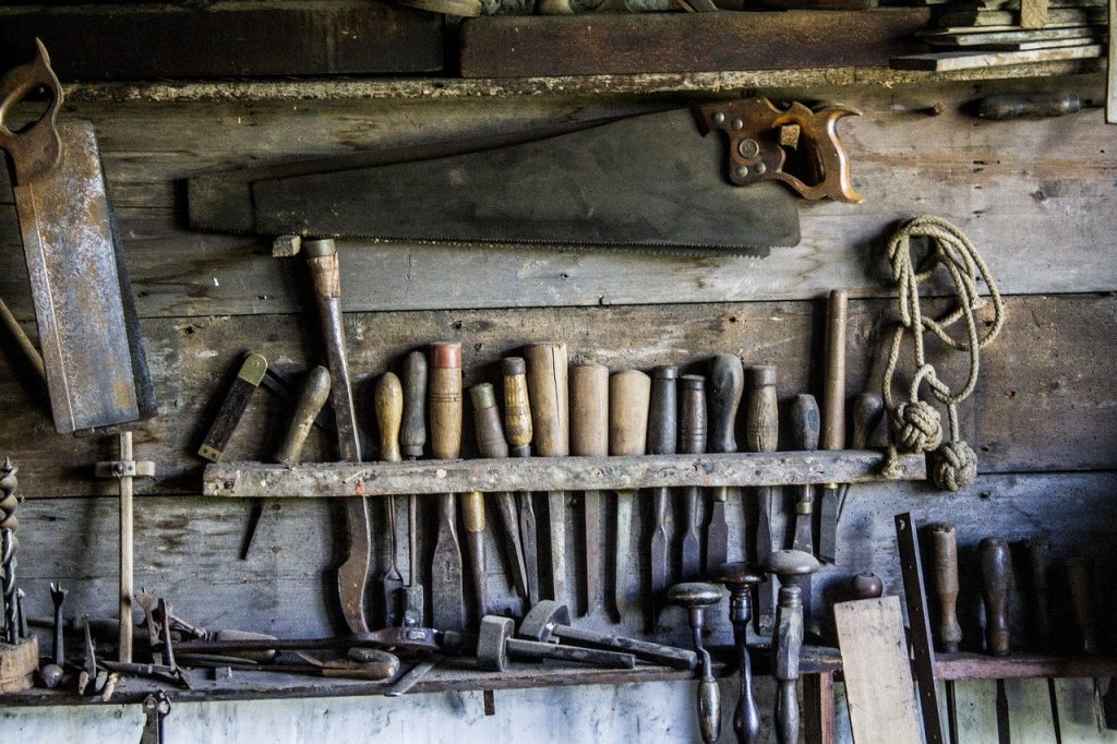 craft DIY antique tools