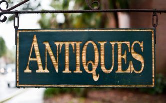 decorating with antiques