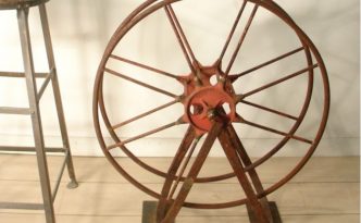 vintage hose reel